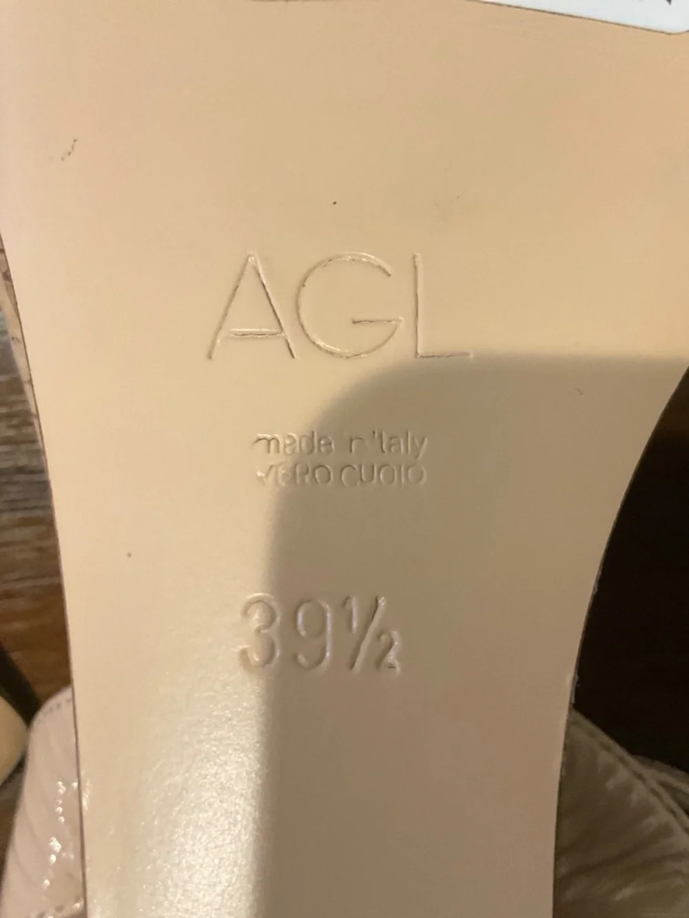 AGL Mimi Sandal Leather Size EU 39.5/US 9